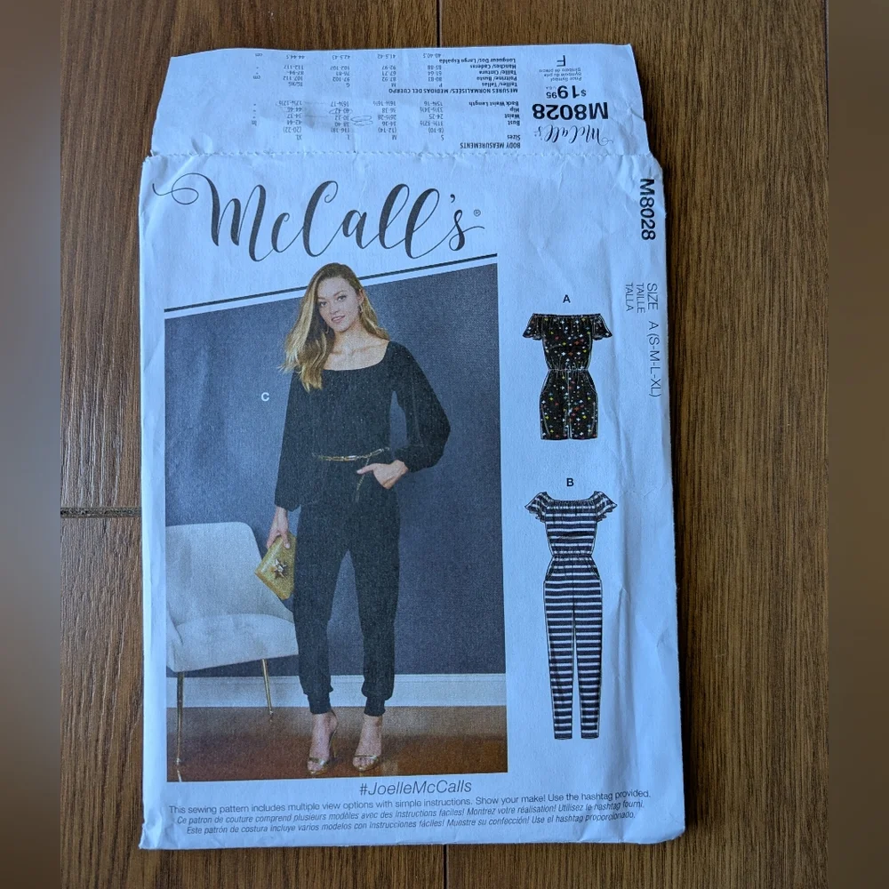 McCall's Sewing Pattern  Women's Xs-XL UNCUT and New M8028 BOGO DEAL